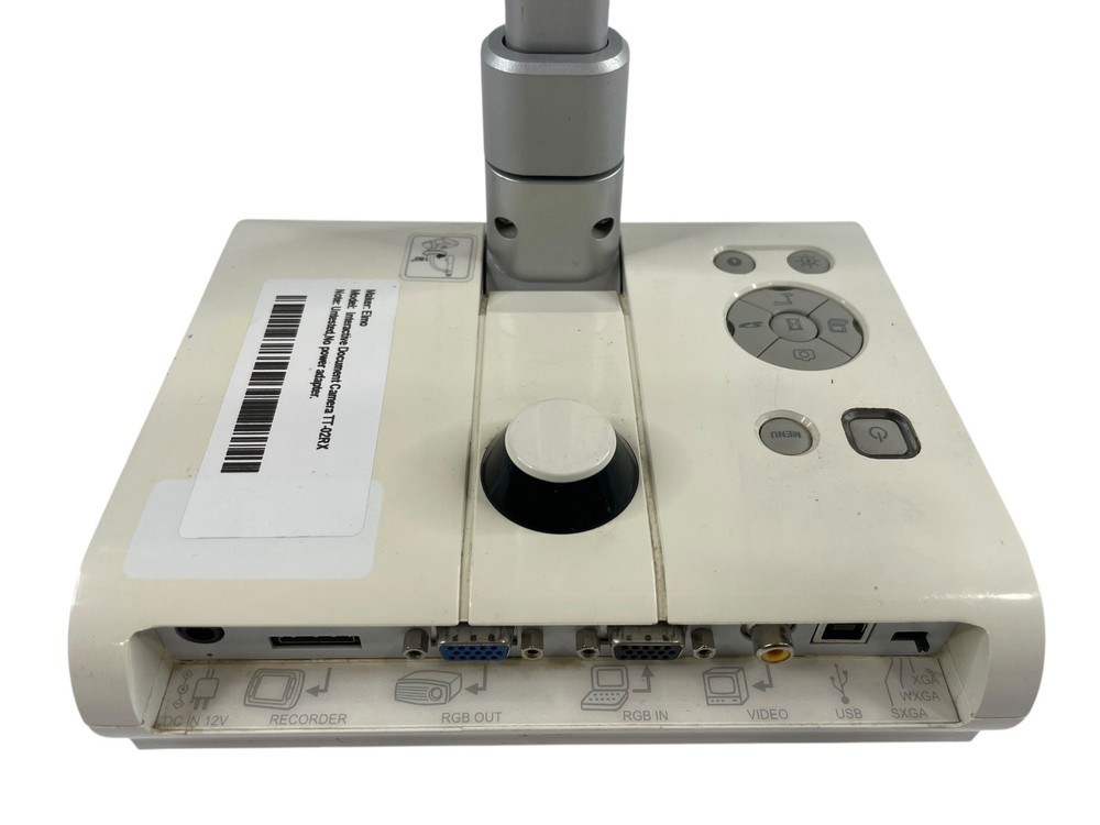 Elmo TT-02RX Interactive Document Camera Visual Presenter HDMI