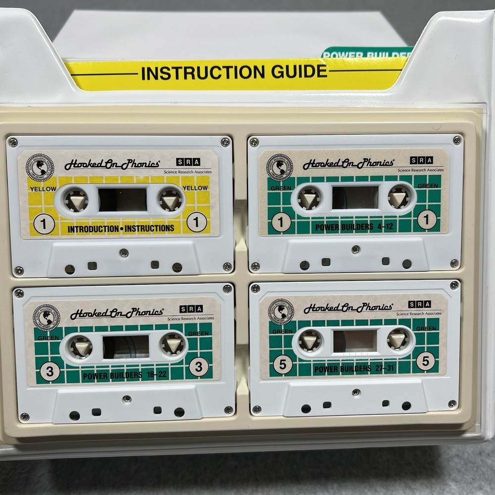 Vintage Hooked on Phonics Reading Power SRA Complete Set