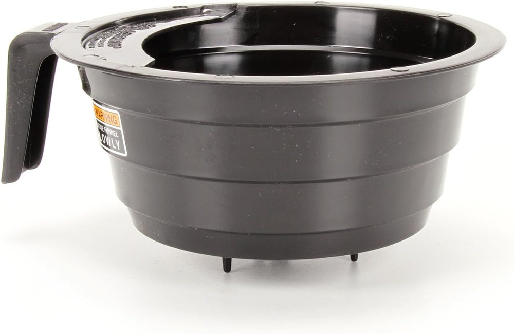 Bunn 20583.0003 Black Plastic Funnel with Decals
