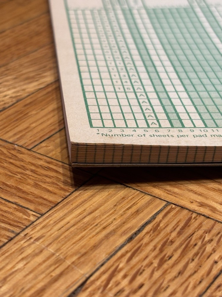 Vintage IBM 5280 Data Description Specification Sheets - UNUSED BOOK