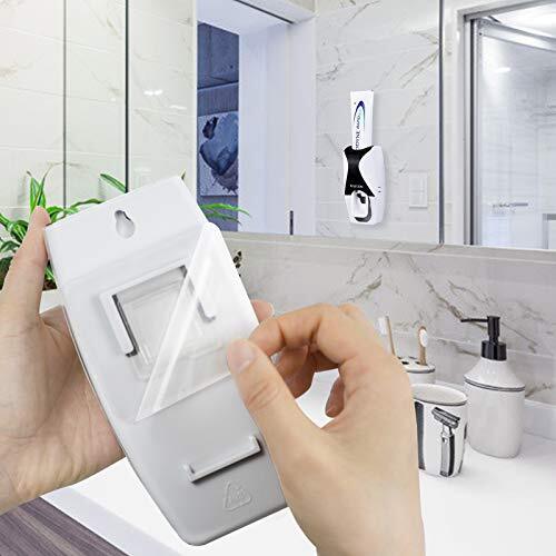 Dust-Proof Toothpaste Dispenser Toothpaste Squeezer Kit (Pink)