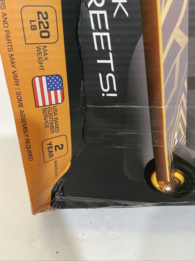 Rail RX Pro Kick Scooter - Gold
