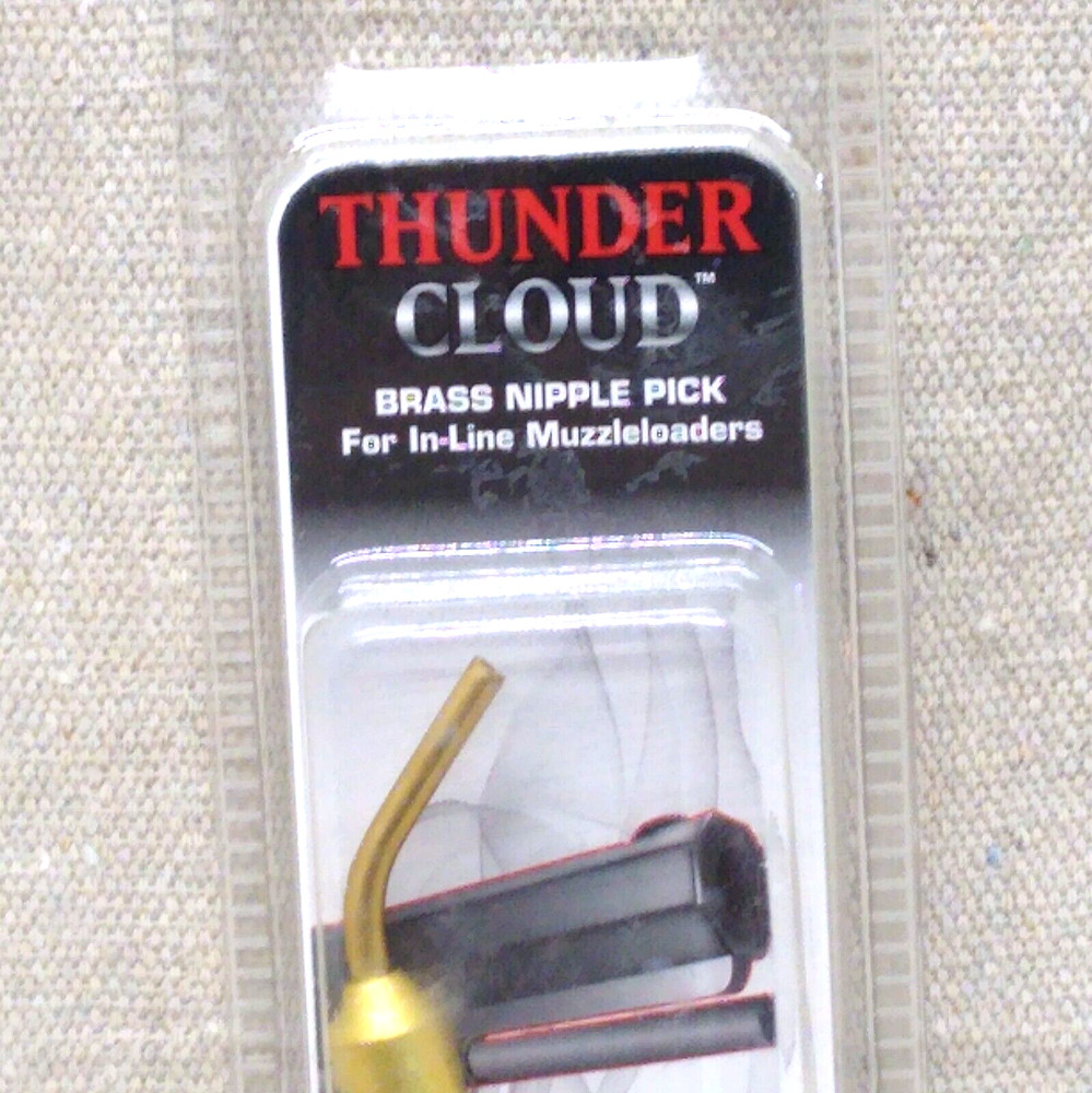 Thunder Cloud Muzzleloader Brass Nipple Pick, 87119A Deer Hunting & Shooting