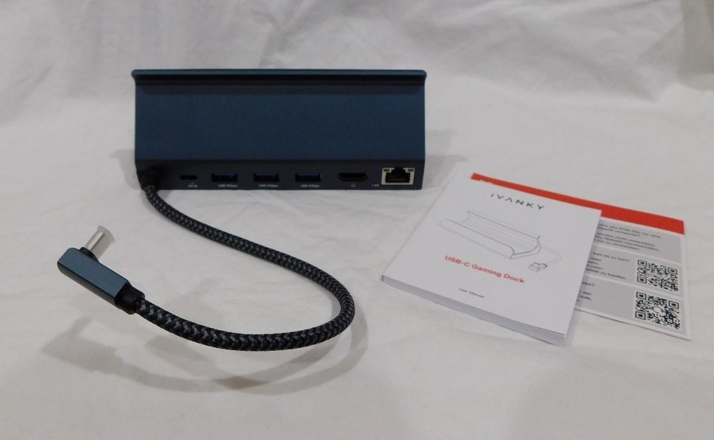 New - Ivanky USB-C Gaming Dock - Black