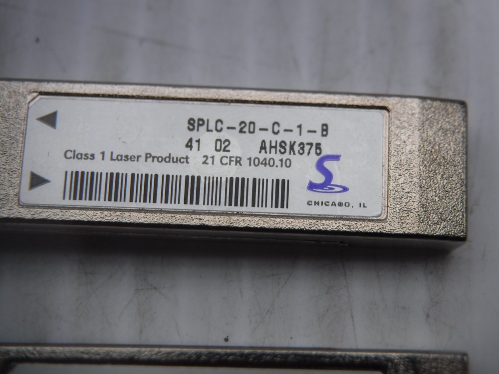 SPLC-20-C-1-B Transceiver Modules ** Lot of 2 ** Missing Handle Piece