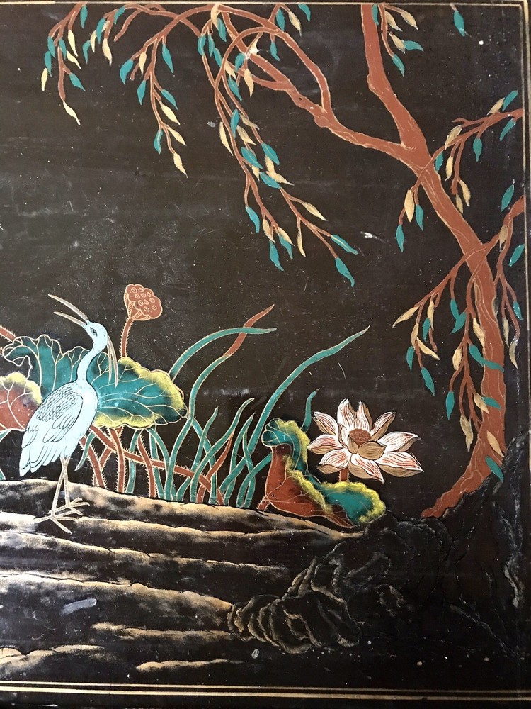 Maitland Smith Limited Hand-Painted Chest