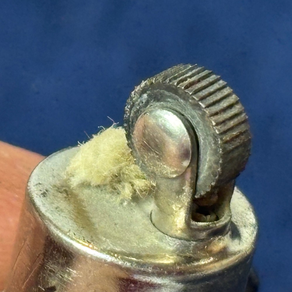 Frank M. Whiting Sterling Silver Hy-Glo Table Lighter