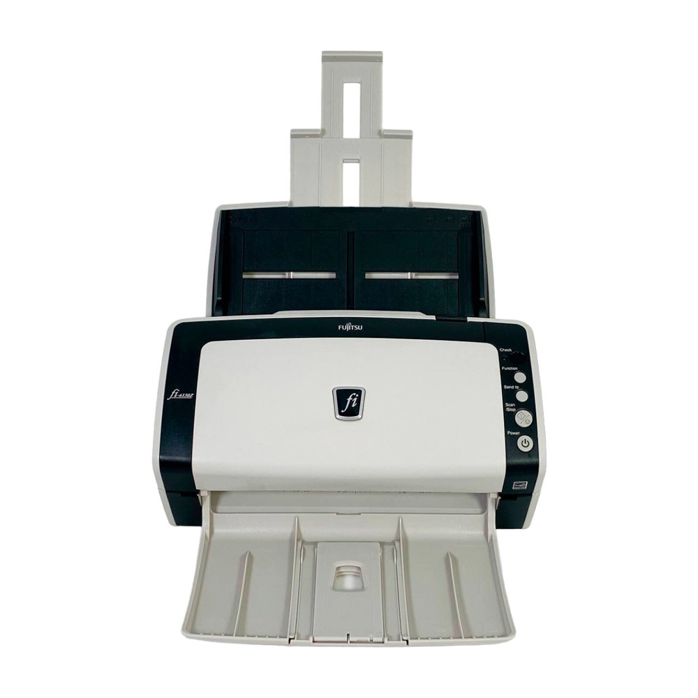 Fujitsu Fi-6130Z Duplex Pass-Through Document Color Scanner w/Bundle TESTED