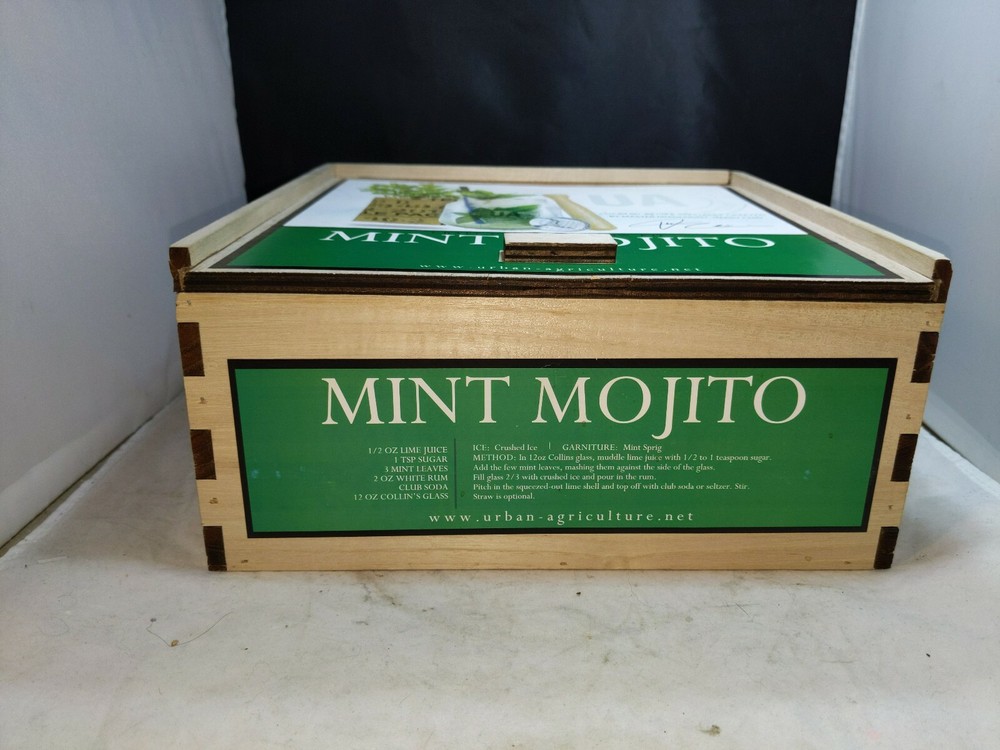Mint Mojito Wooden Box