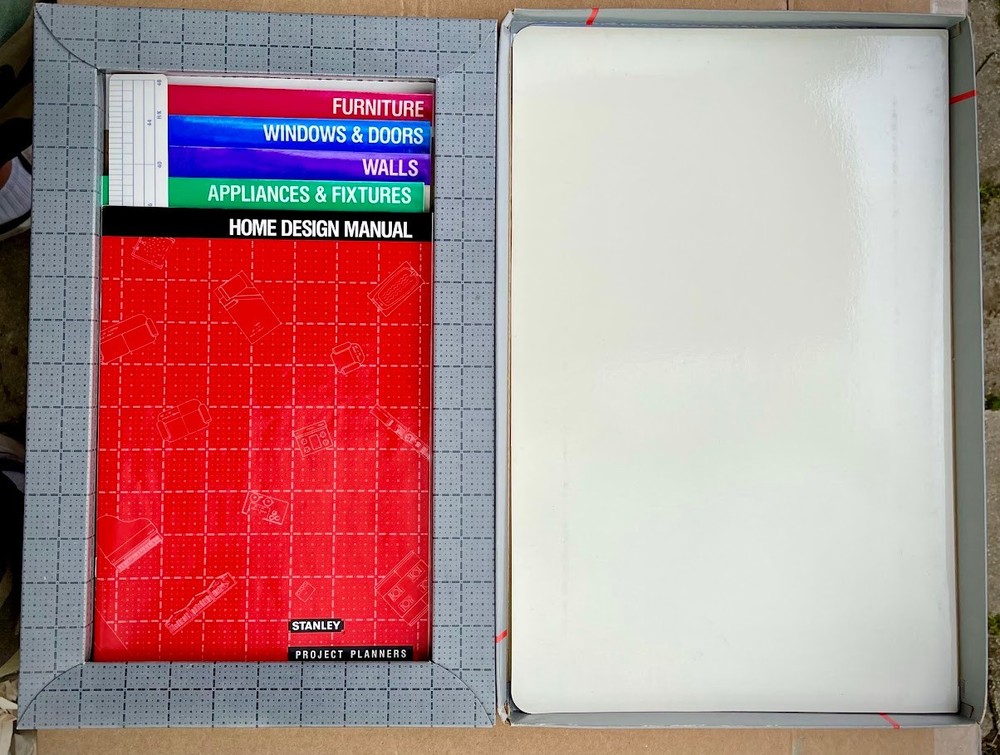 Stanley Project Planners Office Designer Scale Gridboard 1988 90-368