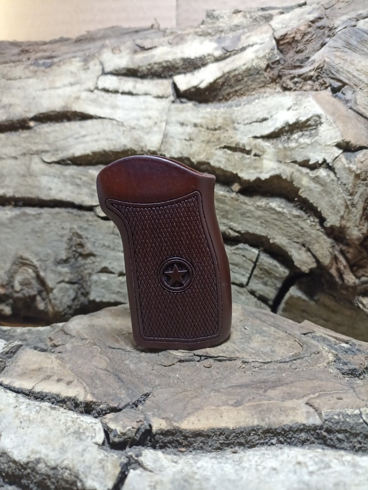 Makarov wood grips.