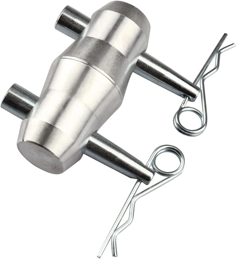 8 Pack Double Ended Conical Truss Coupler with Clips, Stage Lighting Replace ...