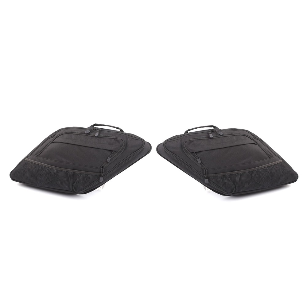 2PCS Black Tailgate Window Package Bag For Ford Explorer 2011-2019