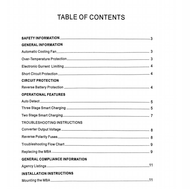 RV WF-8955-AD-MBA 55 Amp Converter 12V Main Board Assembly Replacement wf-8955an