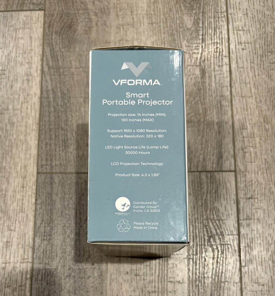 Vforma Smart Portable Projector NEW