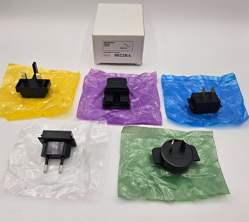 Iridium 5 Piece International Plug Kit IPK0601
