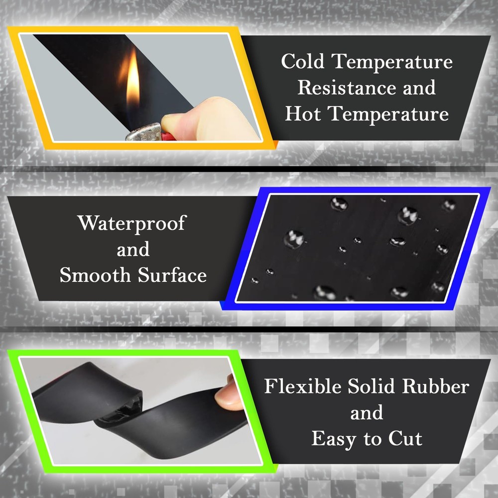 Neoprene Self Adhesive Rubber Sheets Rolls & Strips1/16" .062" Thick x 1" Wid...