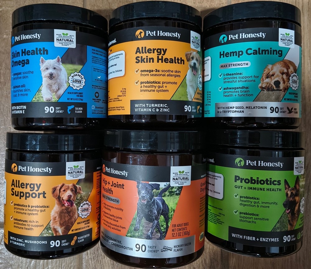 🐕🐶Pet Honesty Vitamin & Supplements ( Multiple Variations ) FREE SHIPPING 🚚📦