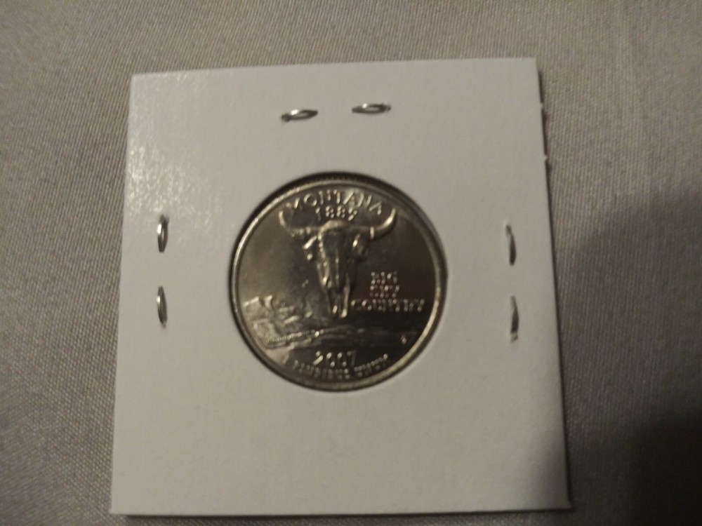 MONTANA STATE QUARTER 2007D--BU--FREE SHIP