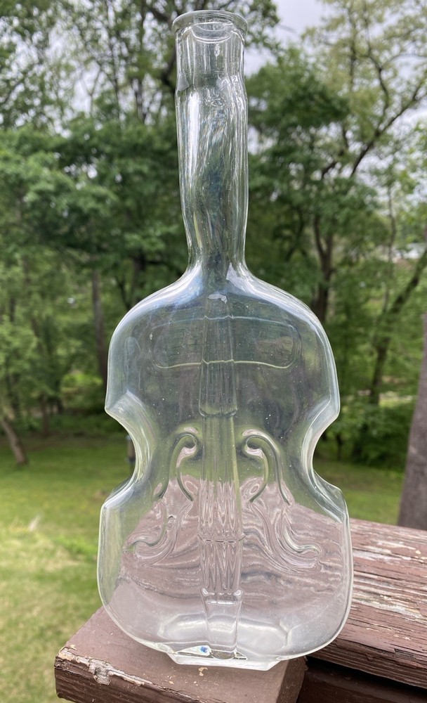 Blown Clear Cello Bottle
