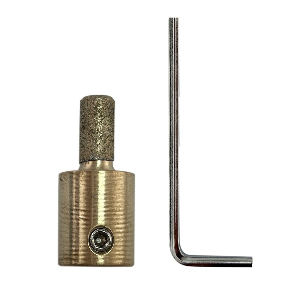 1/4'' Stained Glass Diamond Grinder Bit Tool Brass Core Glass Grinder Bit