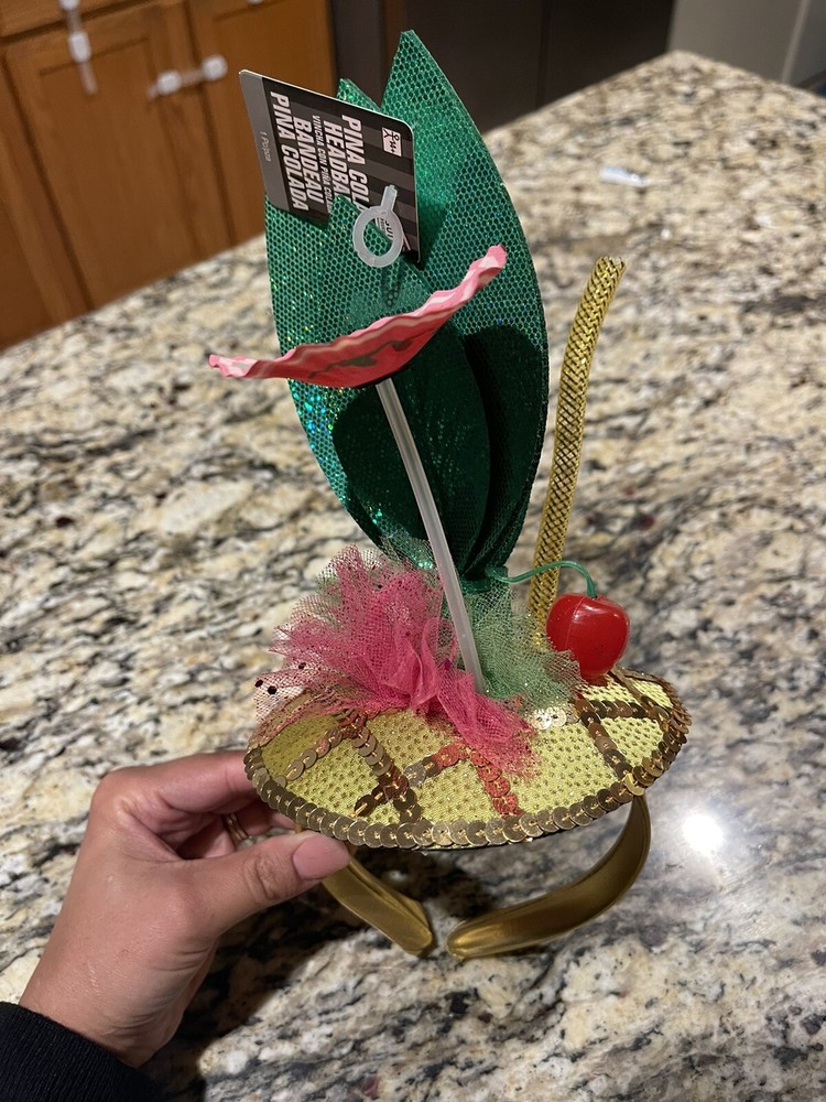 Pina Colada Hat Headband Costume