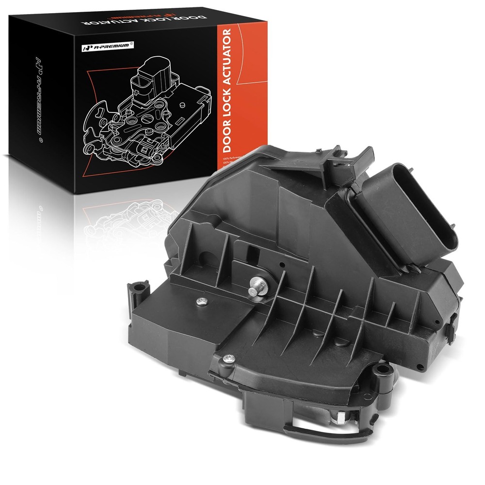 A-Premium Front Right Passenger Door Lock Side, Black
