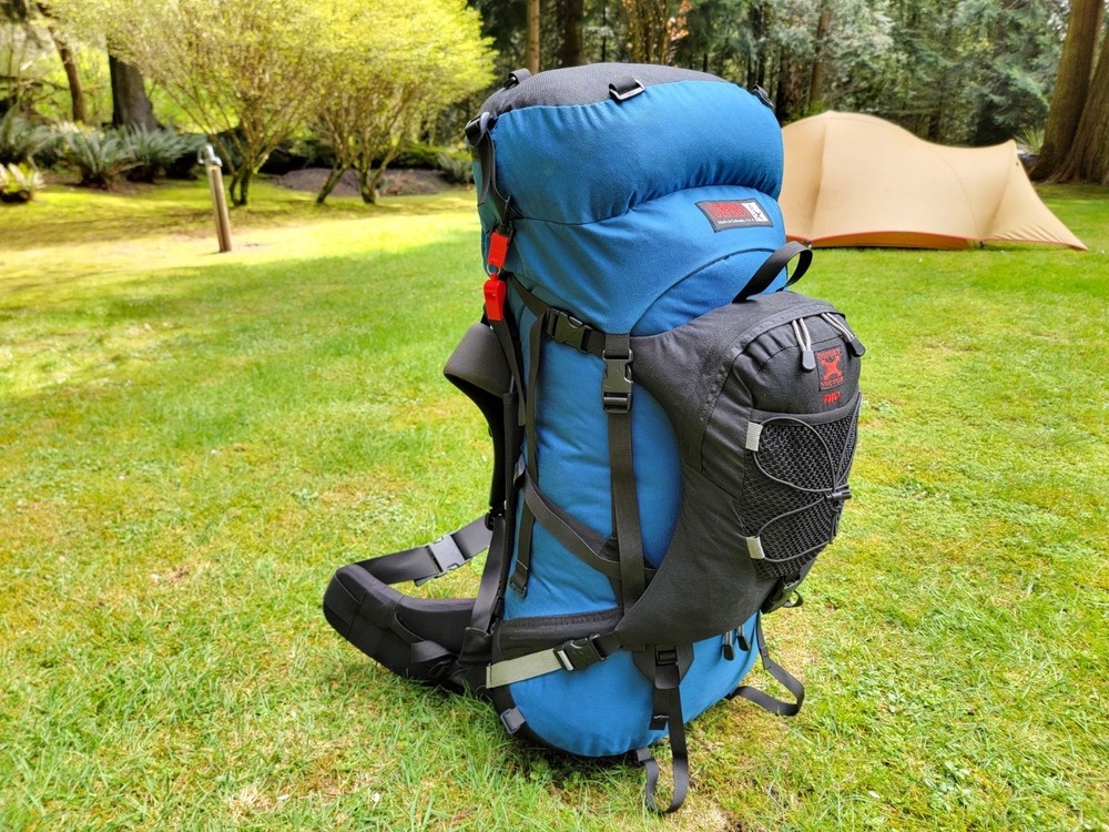 OSPREY 1990's Highlander Vector Two W/ 3L Bladder Internal Frame Hiking Backpack