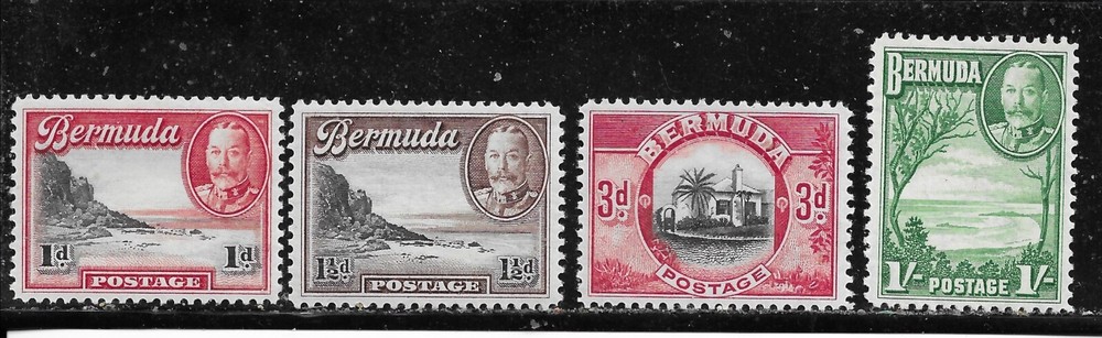 BERMUDA SC105-114 MINT NEVER HINGED
