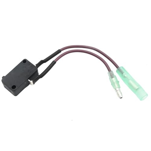 703-82540-00 Black Push Button Automatic Boat Motor Neutral Switch,