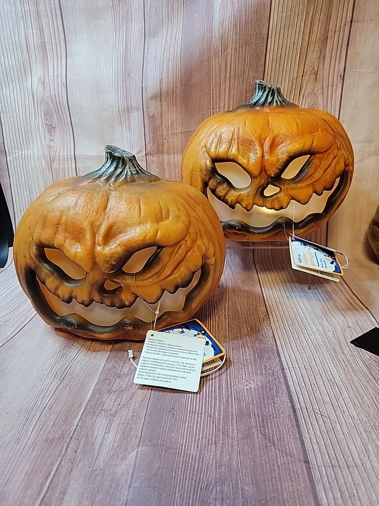 light up Rotten jack o lantern