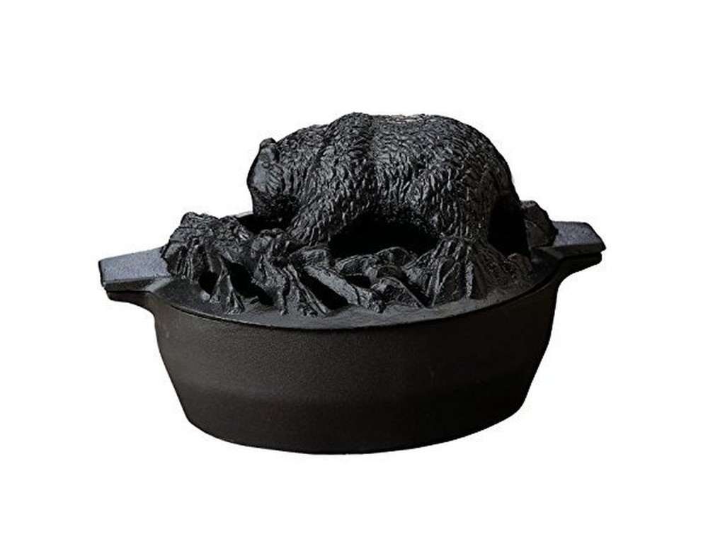 Black Matte Bear Steamer