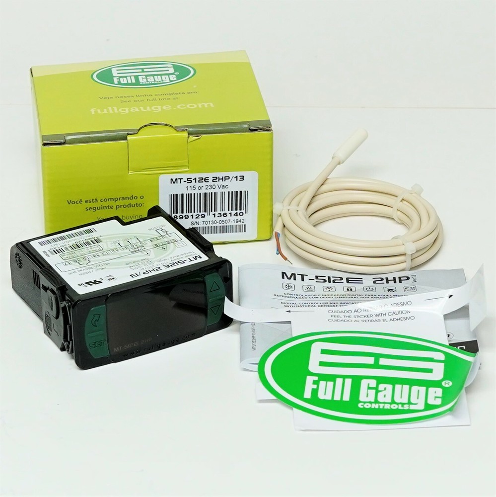 Full Gauge Controls MT-512E 2HP Defrost Refrigeration Controller