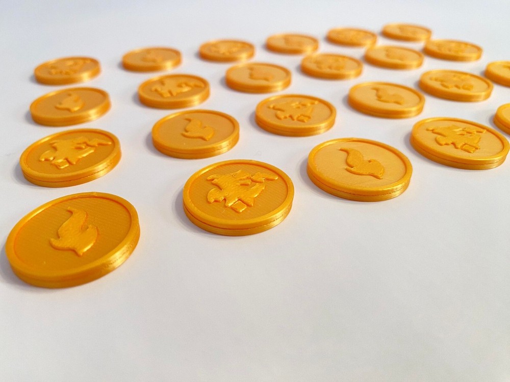 Flamecraft Upgrade Coins and Fountain container