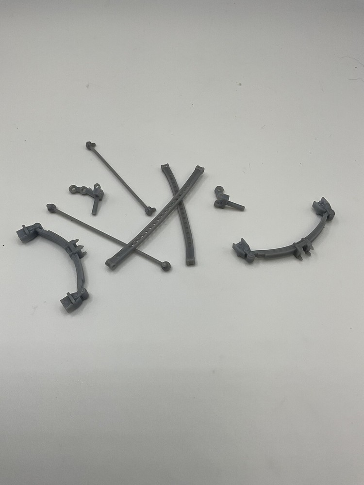 1:25 Adjustable Gasser Straight Axle Leaf Spring Front End Set. (unchromed)