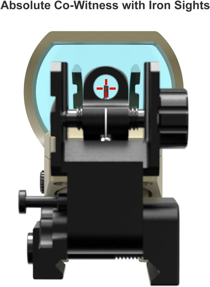 Feyachi RS-30, RS-60, RS-61 Reflex Sight, Multiple Reticle System