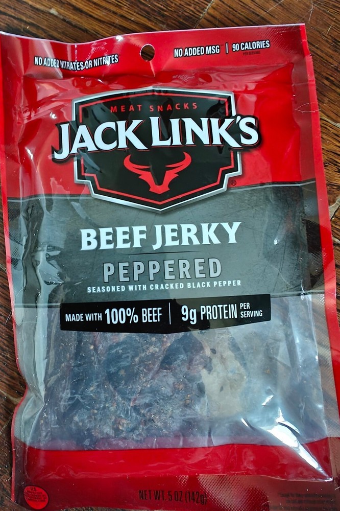 8 Pack - Jack Link's Original, Peppered Beef Jerky (8, 5oz Bags)