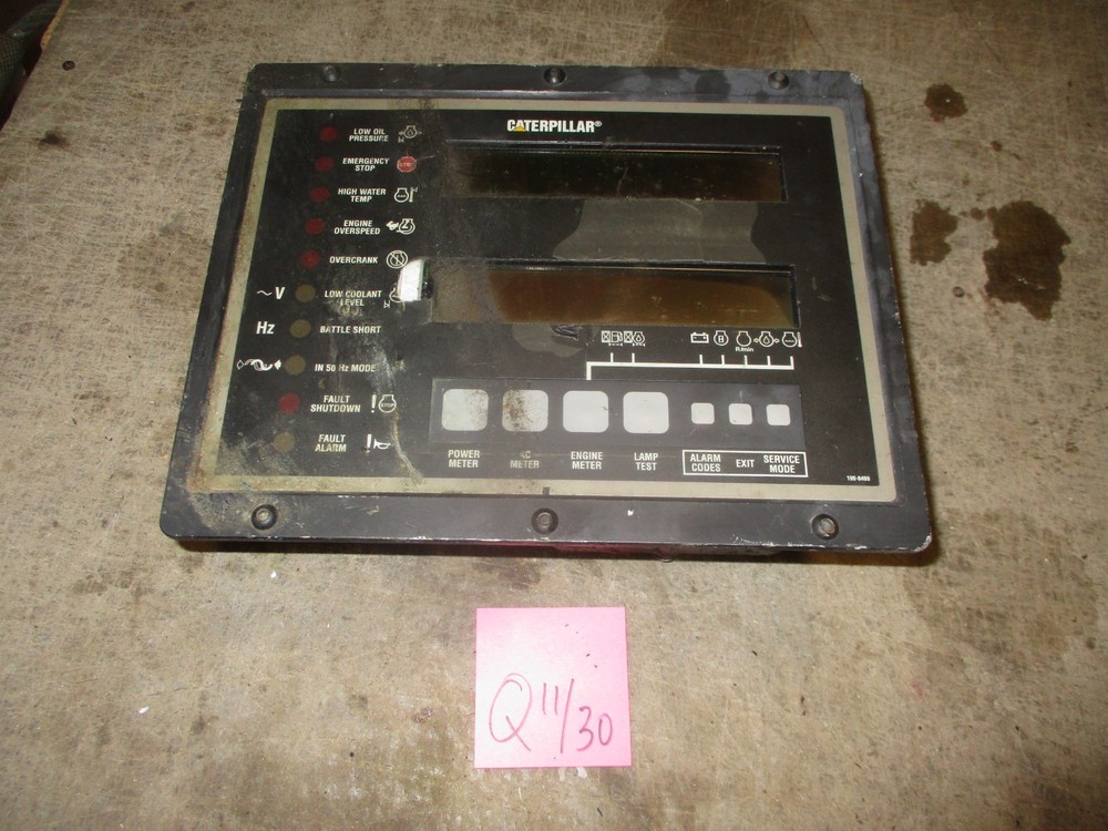 Used Caterpillar Digital Control Panel for Equipment PARTS ONLY 190-8499 E203770