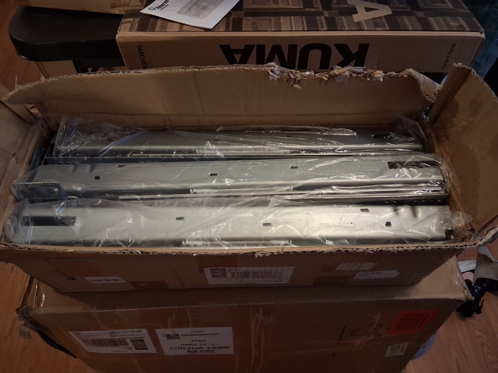Rackmount Mount Hardware Brackets Server Rails Metal Mounting Kit