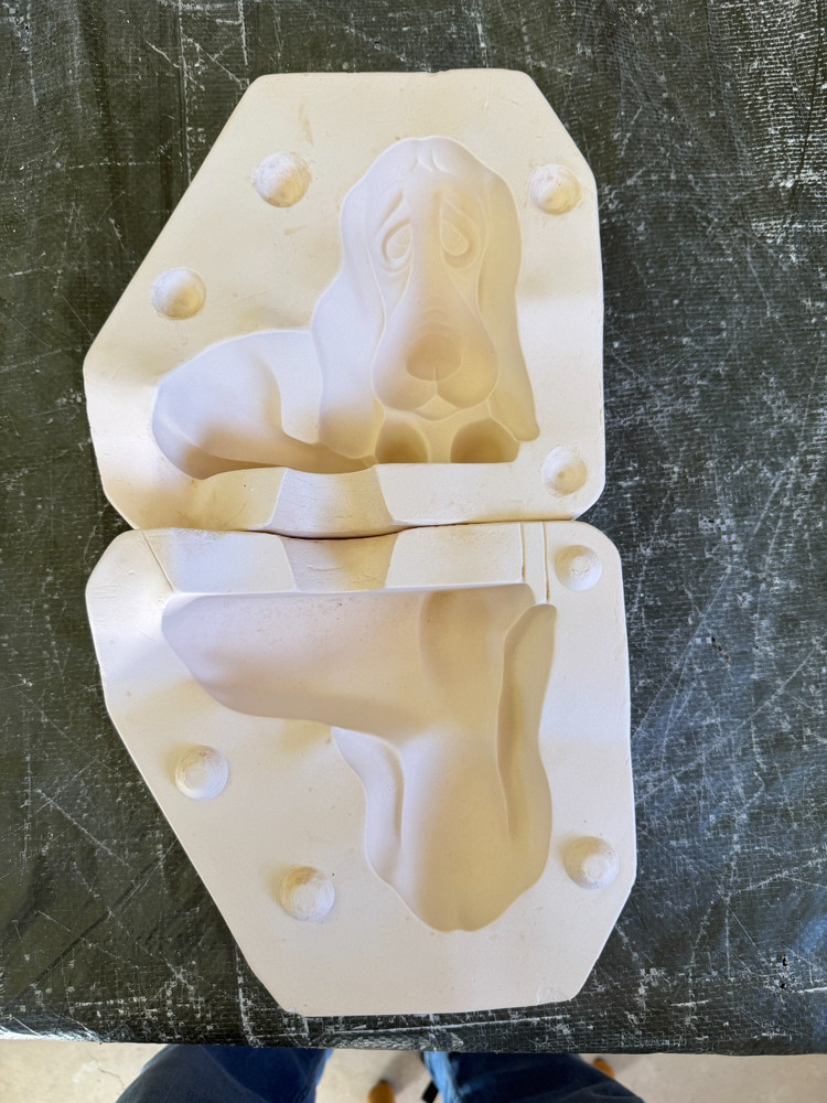 VINTAGE SIERRA CERAMIC MOLD #25 HARRY THE HOUND