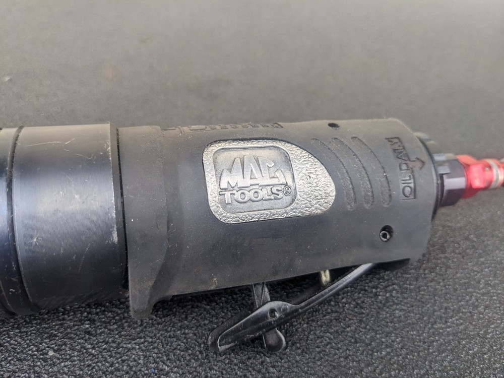 #bj846 Mac Tools AT35A Flex Head Cutoff Air Tool Pneumatic Flexible Pivoting