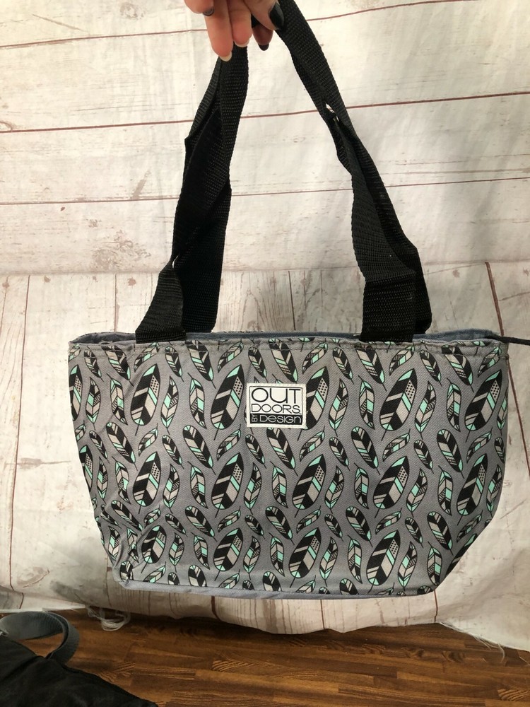 Out Doors & Design Cooler Travel Lunch Box + Adjustable Insulated