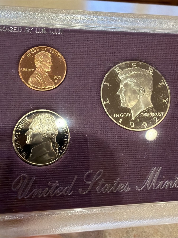 1992 Clad Proof Set US Mint Original Government Packaging OGP