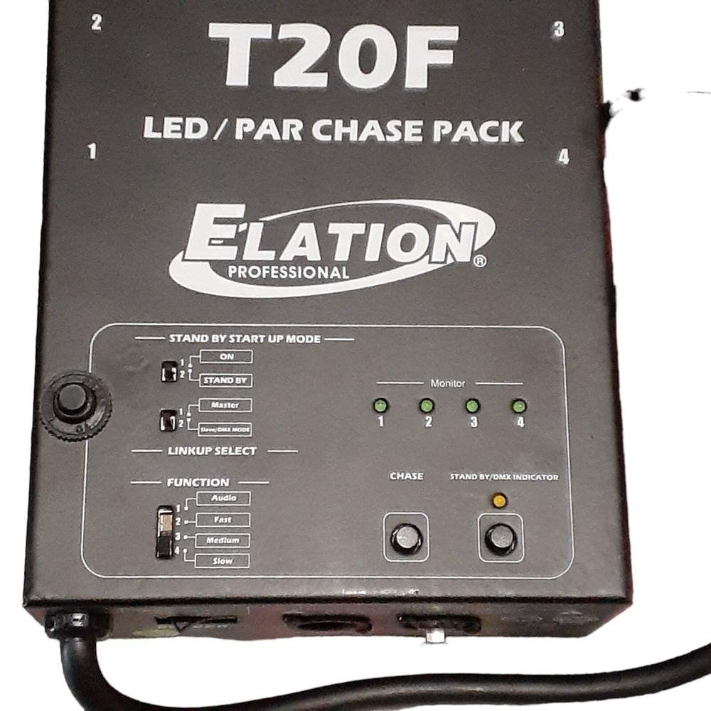 Elation T20FC - LED/PAR Can Chase Control Pack with Foot Panel