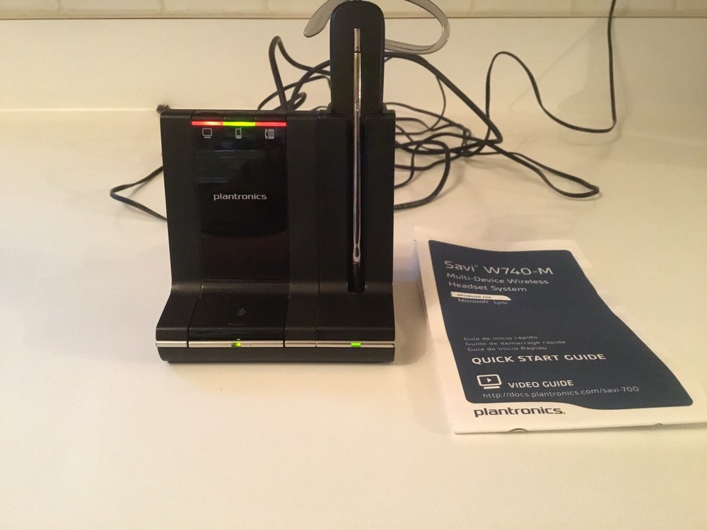 Plantronics W02 USB DECT 6.0 Wireless Bluetooth Headset