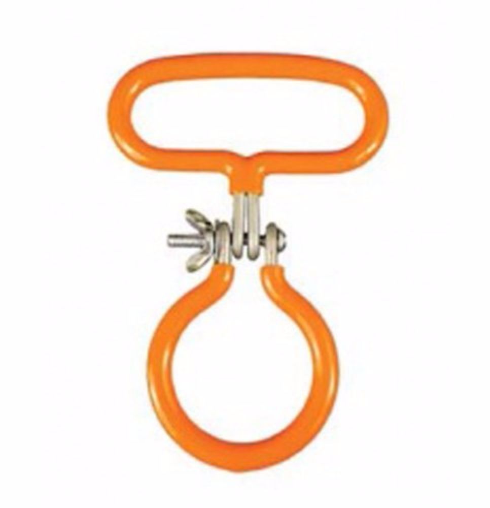 Carboy Handle for Smooth Neck, Orange