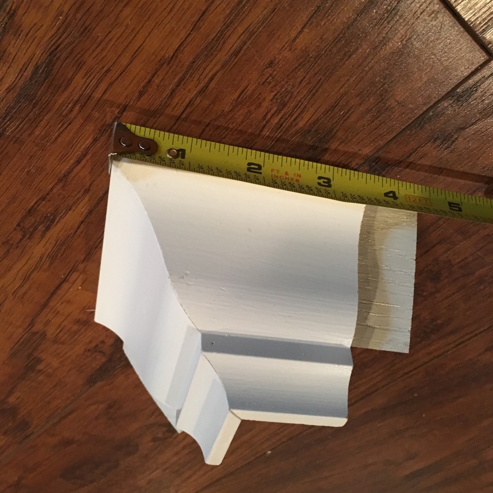 Crown Molding Corners Low profile Outsides (2 pack) For 3 5/8” Transition