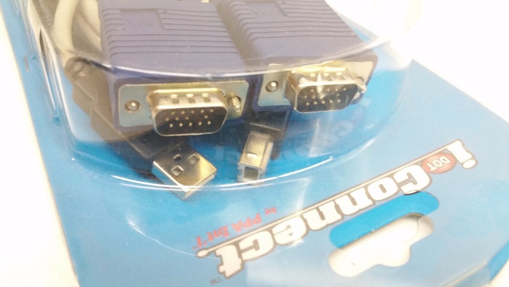 iDOTConnect PC & Mac Hi-speed USB KVM Cable 6ft