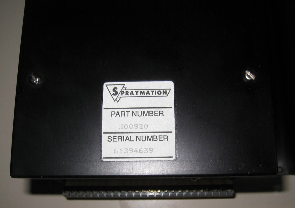 Spraymation 300930 Control Timer Clock Decade Delay Input Module ON Time NEW