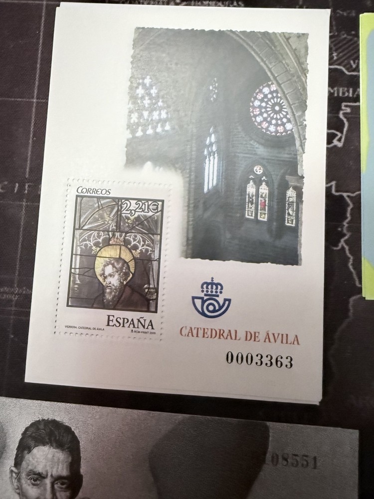 spanish stamps 9 mini sheets various